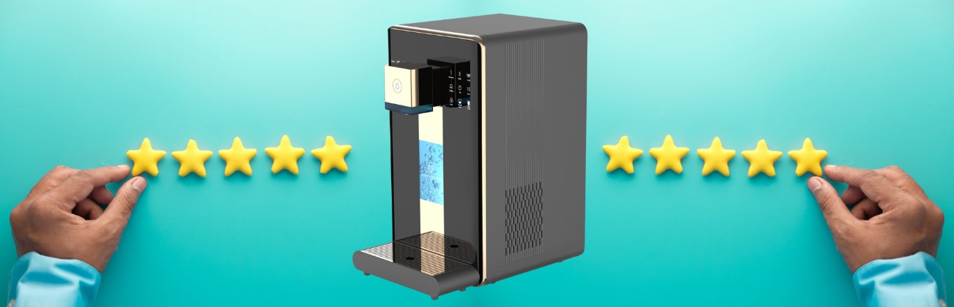 hydrogen water filter dispenser by kapino water kw-01 model