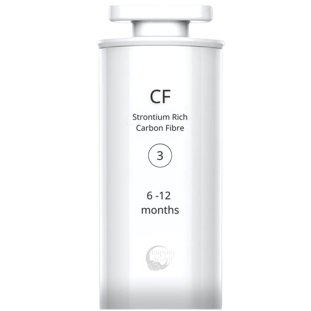Front view of the CF Strontium filter showing label and SKU 203.