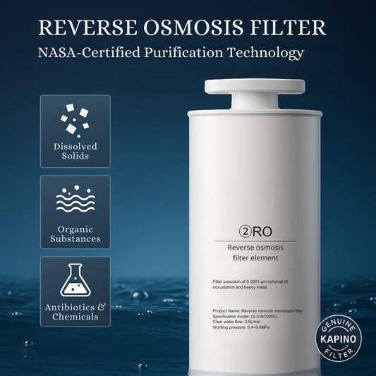 Reverse Osmosis membrane filter for compatible water purification dispensers.