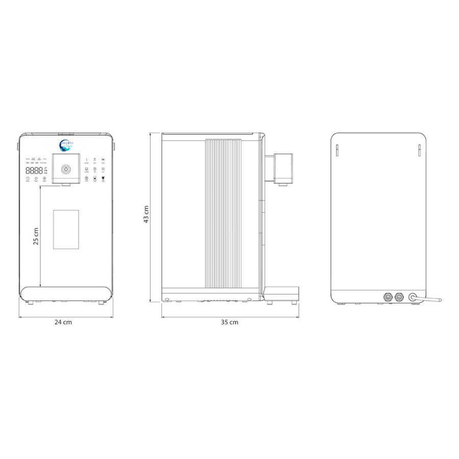 kapino-water-purifier-dimensions